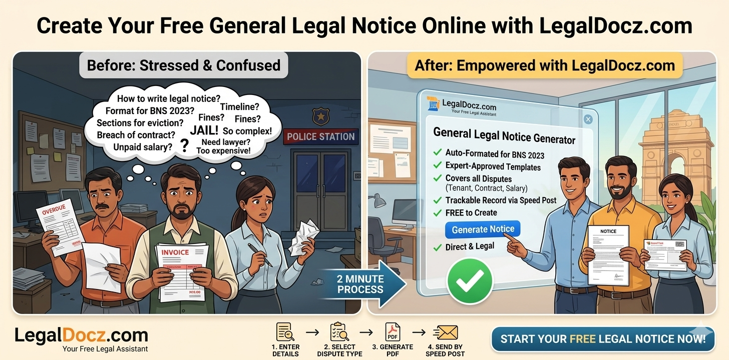 General Notice Generator Create Your Free General Notice Format Online
