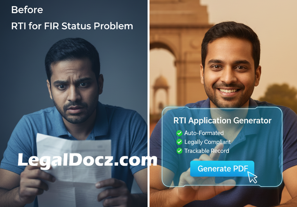 Policy FIR RTI Application Generator