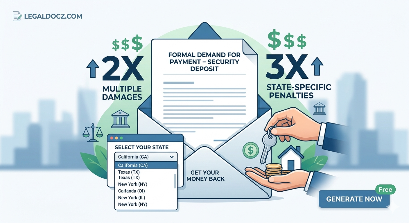 Security Deposit Demand Letter Generator