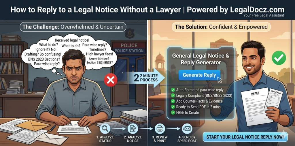 reply to a legal notice